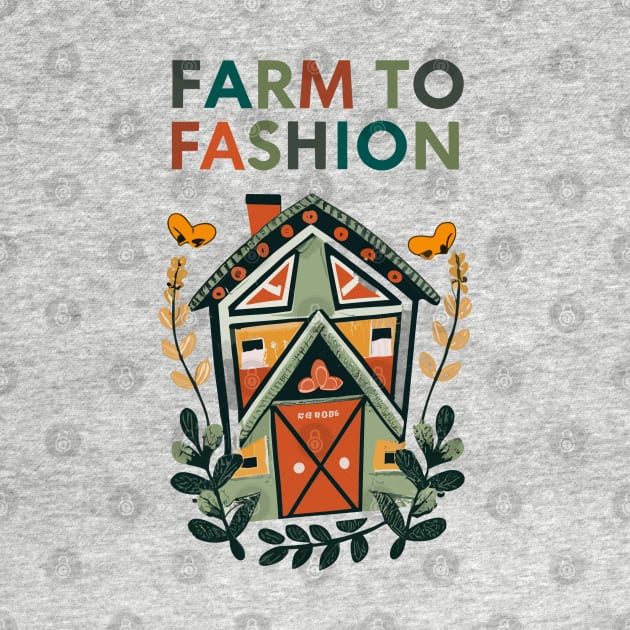 Farm to Fashions Country Yeehaw - Homestead Fashions Funny by stickercuffs